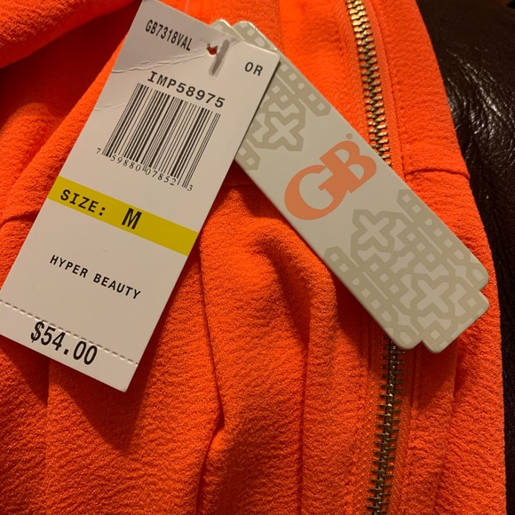 GB NWT Orange dress - Picture 6 of 6